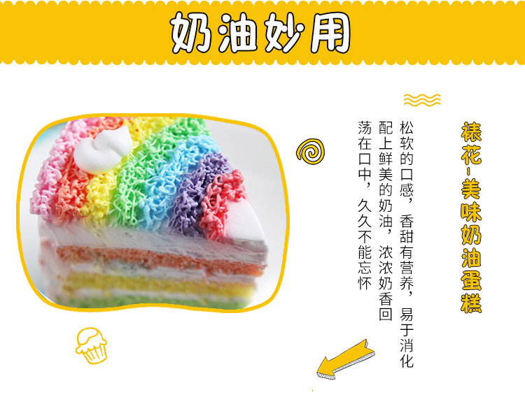 淘宝奶油店铺设计外包案例