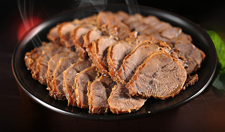 淘宝酱牛肉店铺设计外包案例