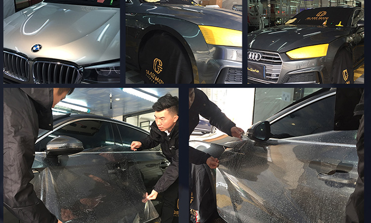 汽车建筑膜详情页设计