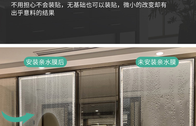 亲水膜详情页设计