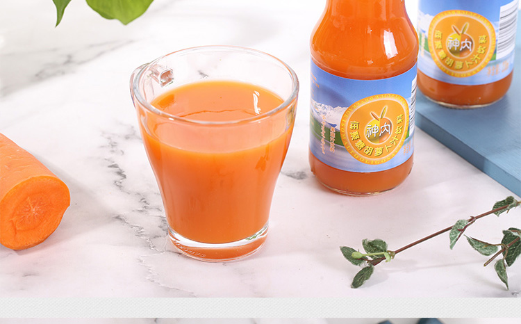 胡萝卜汁详情页设计